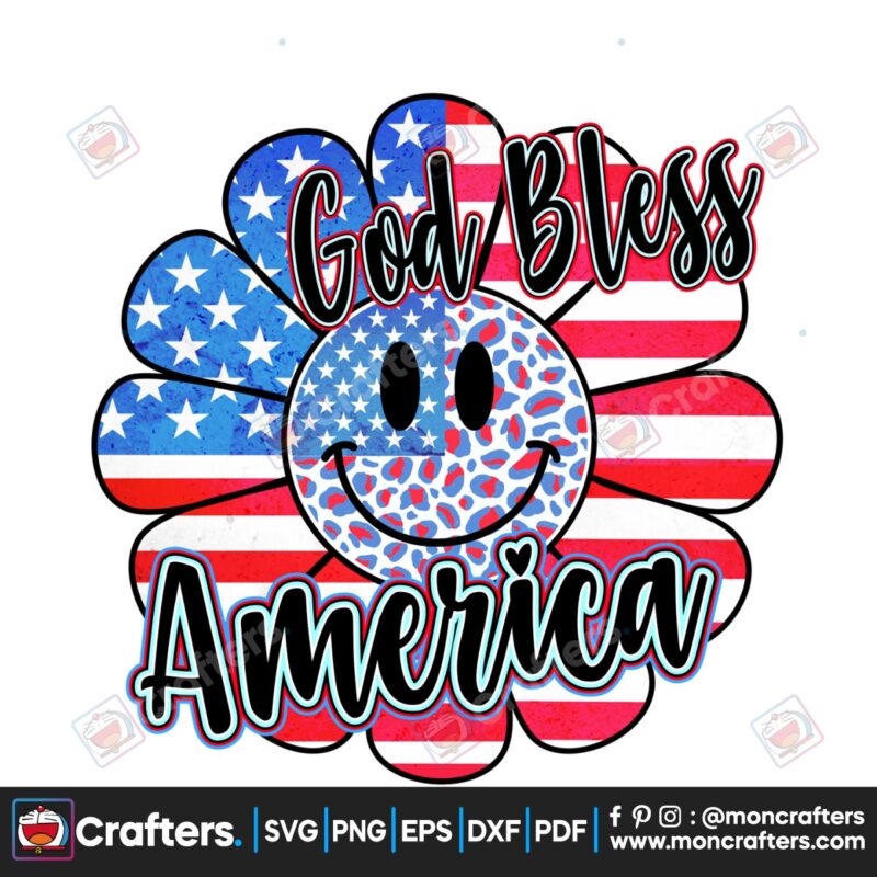 god-bless-america-flag-daisy-flower-png