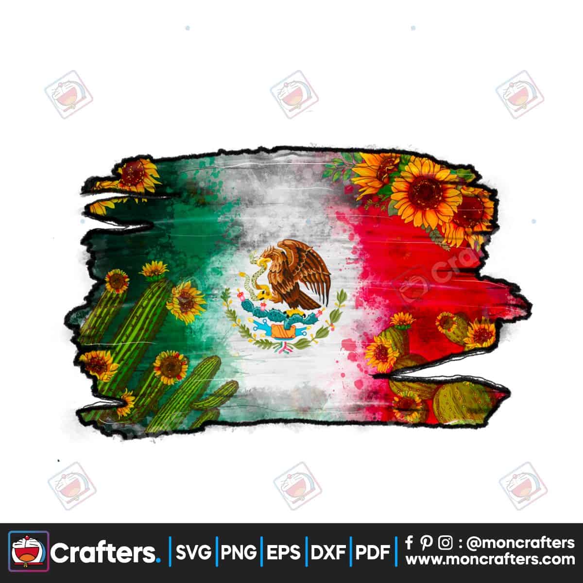 GentleGirl Mexico Flag Table Desk Flag - Small International Country Flag For Office, Home & Festival Decor