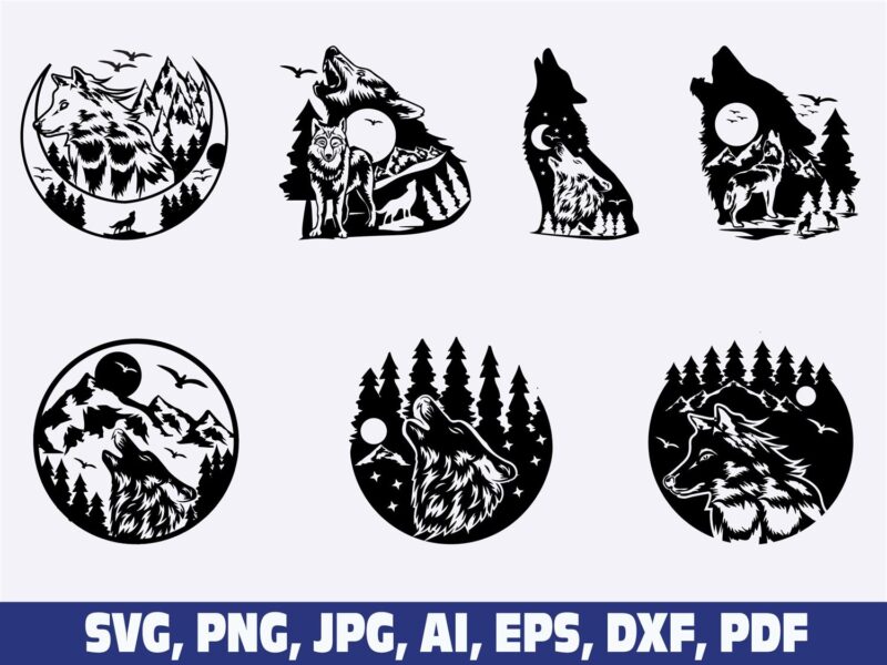 howling-wolf-svg