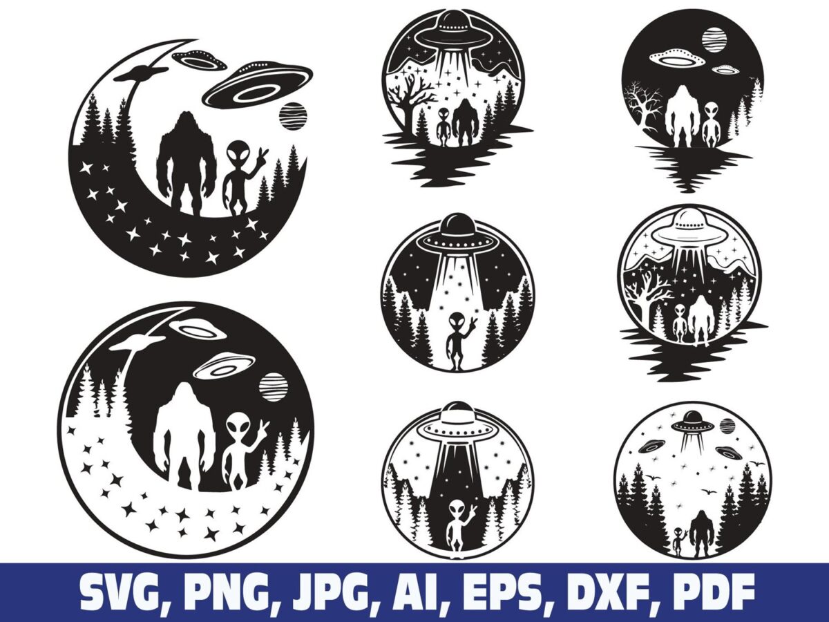 alien-under-the-moon-svg-alien-svg