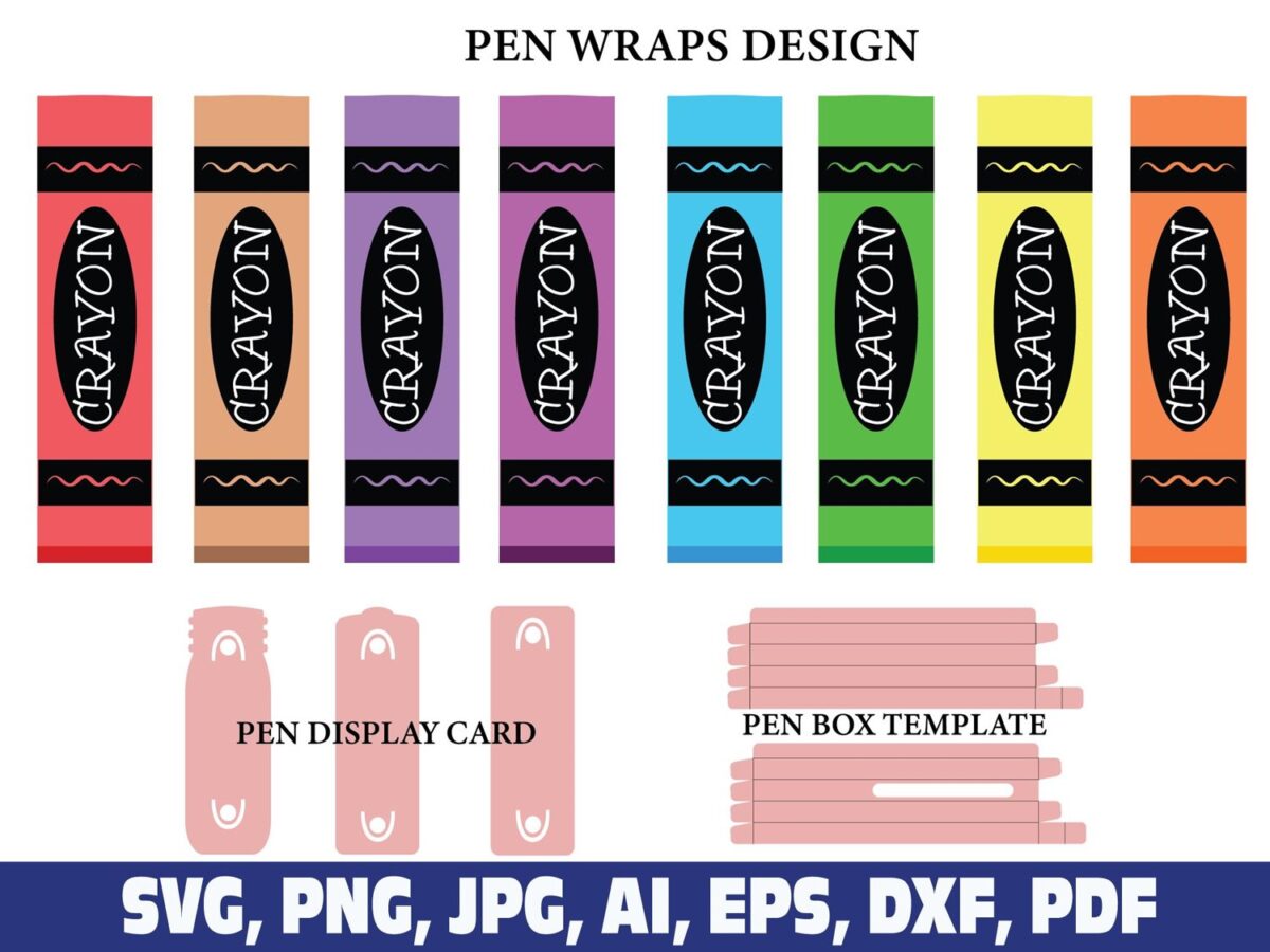 crayon-glitter-pen-wraps-teacher