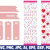 donuts-drip-glitter-pen-wraps
