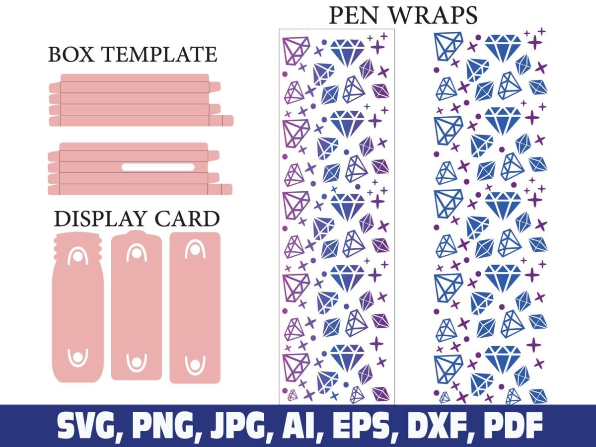 diamond-glitter-pen-wraps
