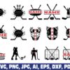 hockey-split-name-frame-svg-png