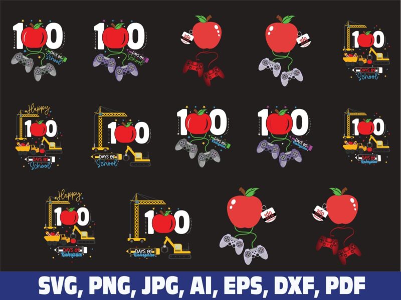 100-days-of-school-kindergarten-gamer