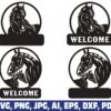 horse-name-signs-dxf-files-svg-files