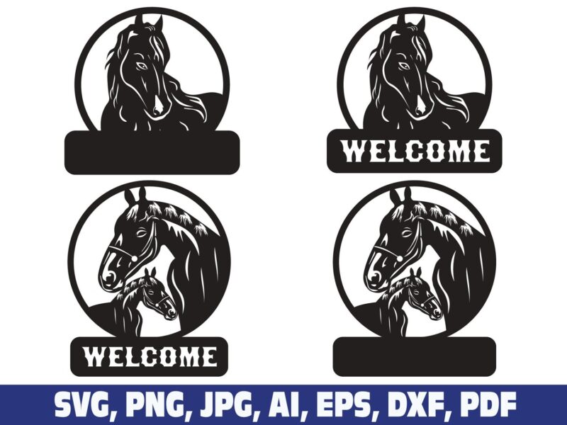 horse-name-signs-dxf-files-svg-files