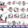 fisherman-catching-fish-name-frame-svg