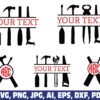 tools-monogram-split-name-frame