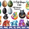 dragon-eggs-sublimation-clipart-png