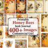 vintage-honey-bees-junk-journal-kit