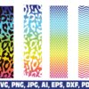 cheetah-leopard-print-glitter-pen-wraps
