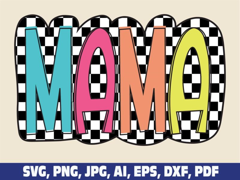 mama-doodle-checkered-race-racing-png