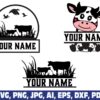 cow-name-frame-monogram-svg-png