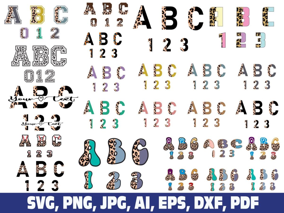 half-leopard-font-svg