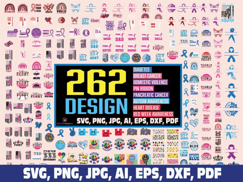 cancer-awareness-svg-png-bundle