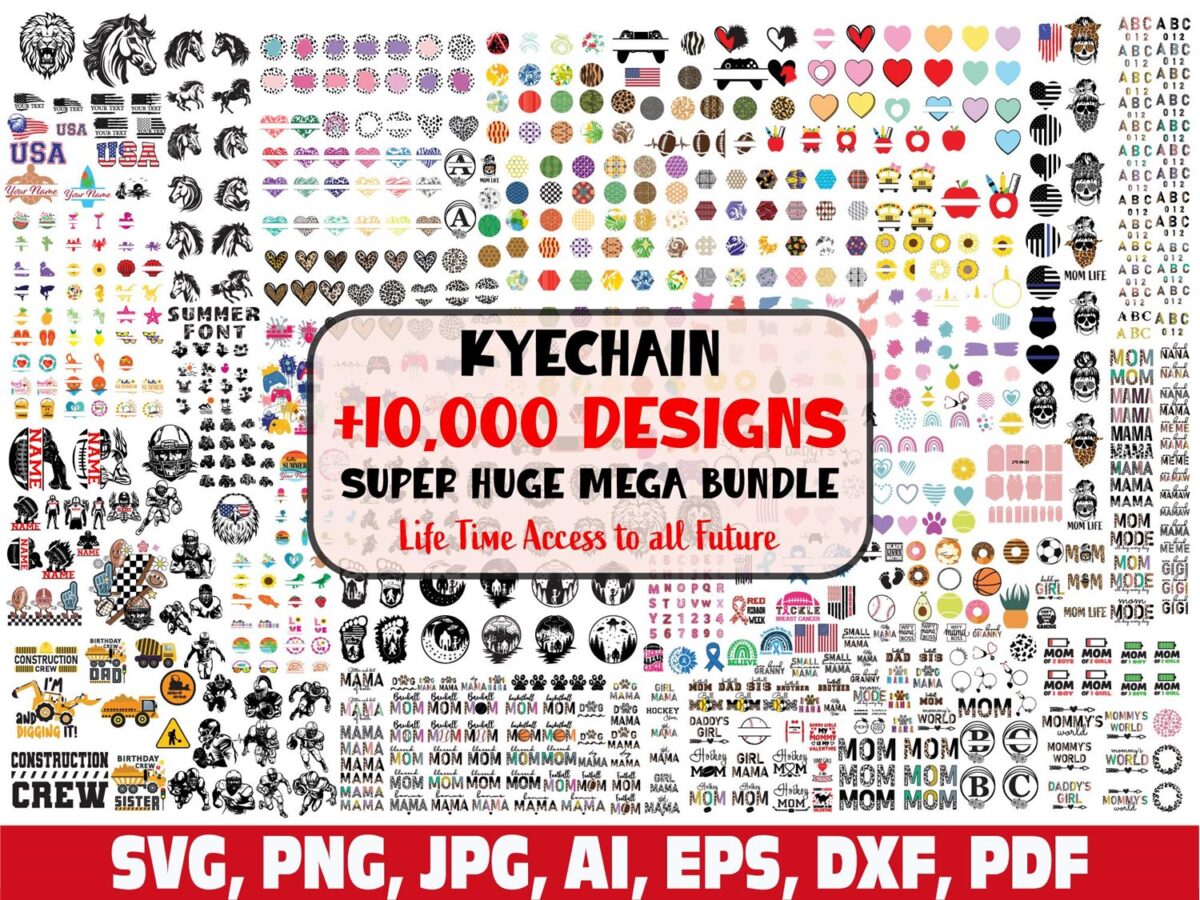 keychain-bundle-svg-keychain-pattern-svg-key-ring-pattern-key-ring-svg-round-pattern-svg