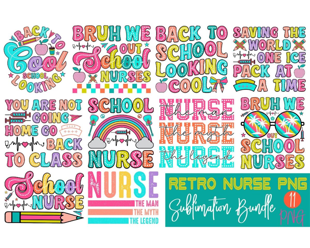 retro-nurse-png-sublimation-bundle