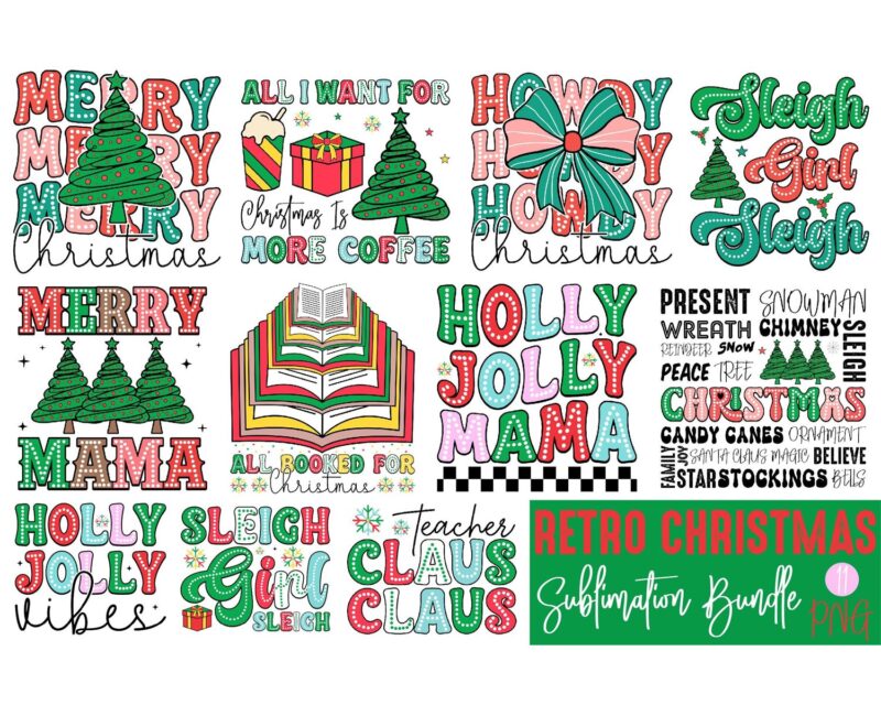 retro-christmas-png-bundle
