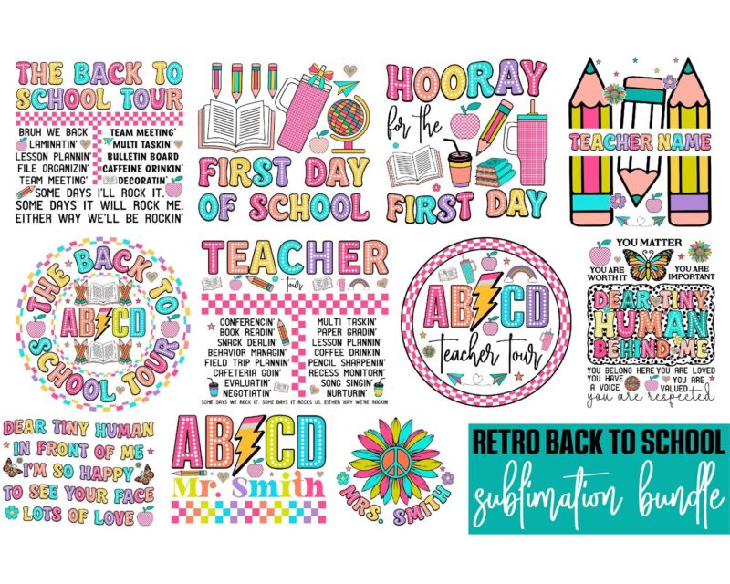 retro-back-to-school-sublimation-bundle