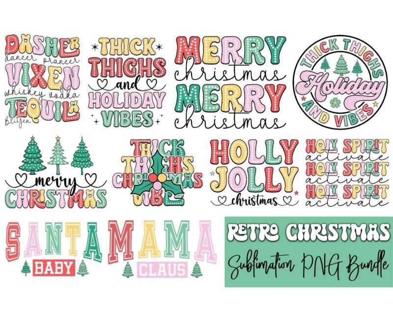retro-christmas-png-bundle
