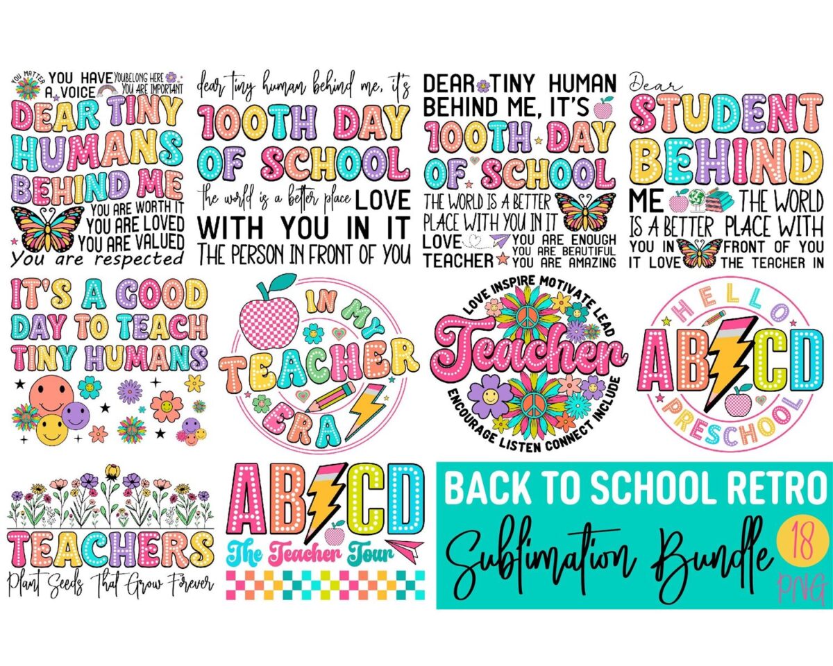 back-to-school-retro-sublimation-bundle