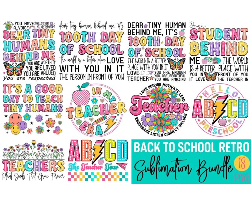 back-to-school-retro-sublimation-bundle