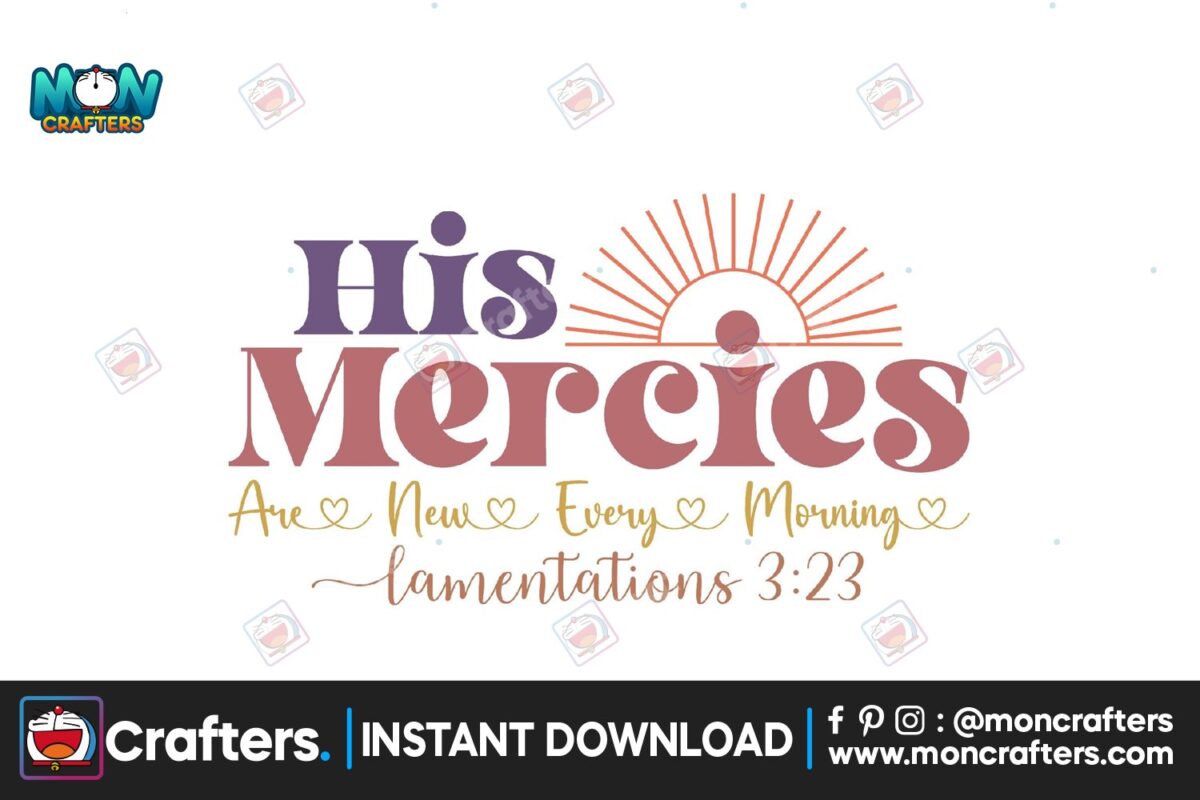 his-mercies-are-new-every-morning-svg