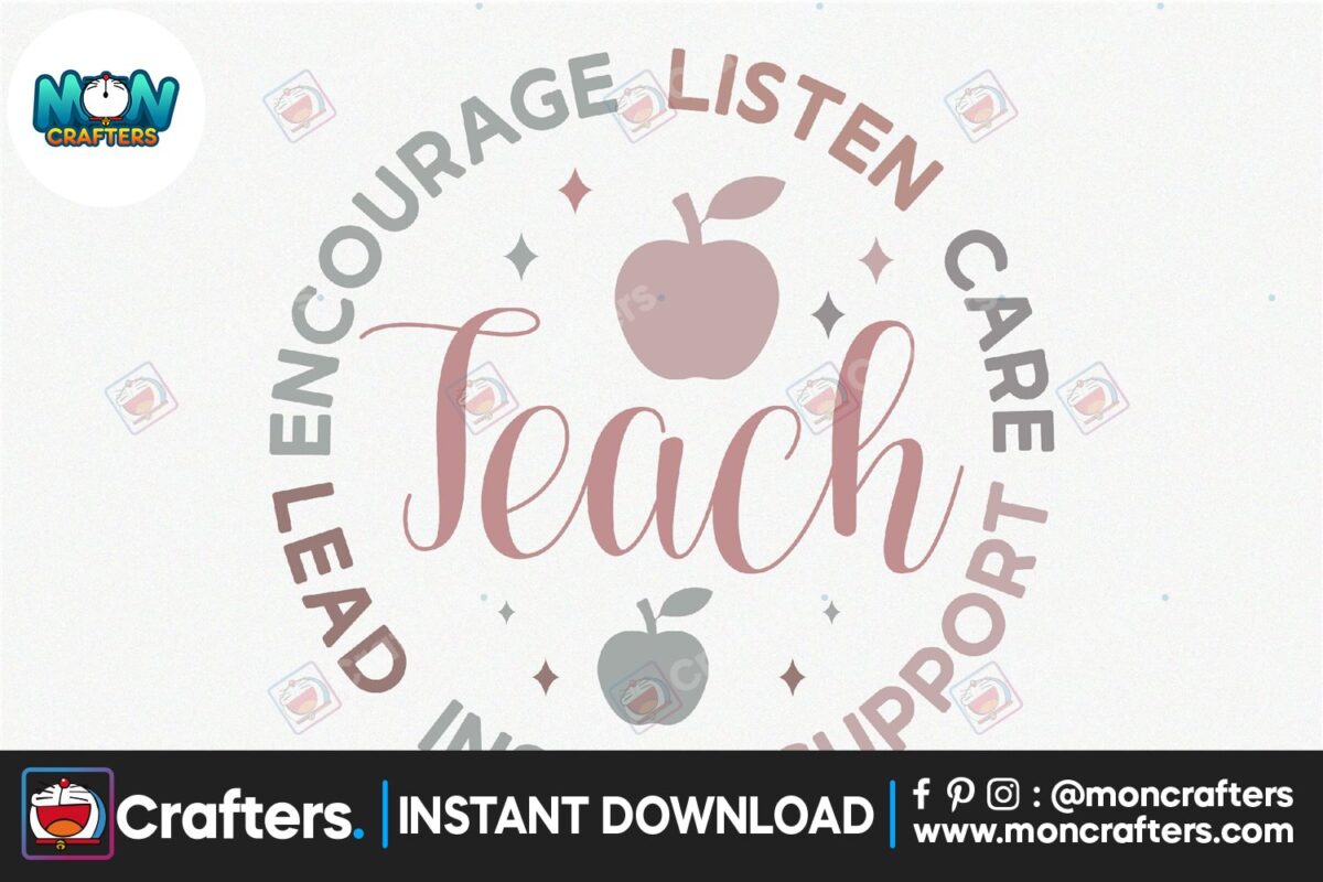 encourage-listen-care-teach-lead-inspire-support-svg