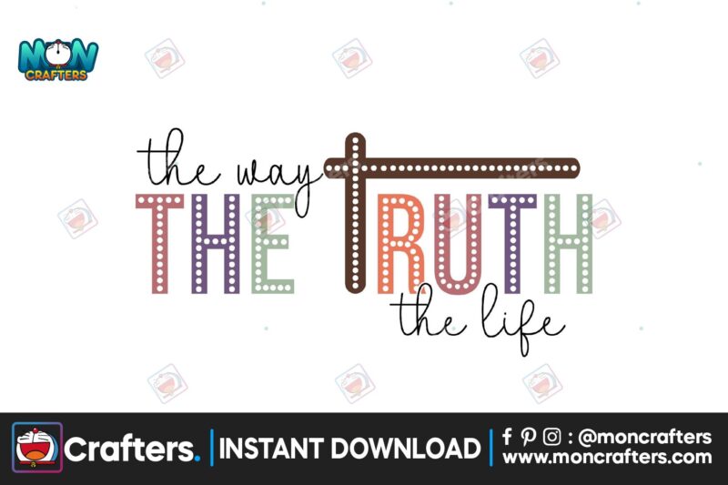 the-way-the-truth-the-life-svg
