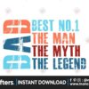 dad-the-man-the-myth-the-legend-svg