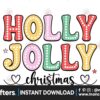 holly-jolly-christmas-retro-png