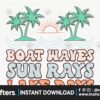 boat-waves-sun-rays-lake-days-retro-sub