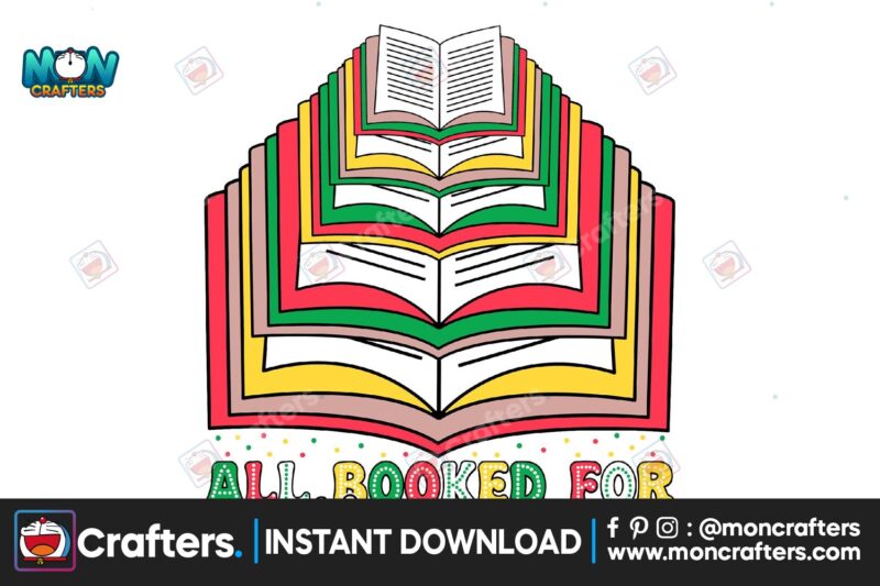 all-booked-for-christmas-png