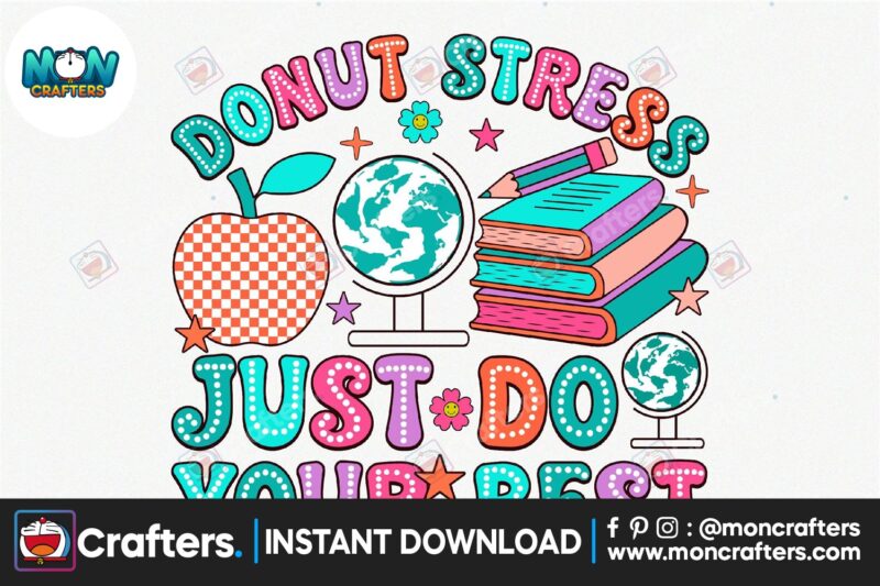 donut-stress-just-do-your-best-png