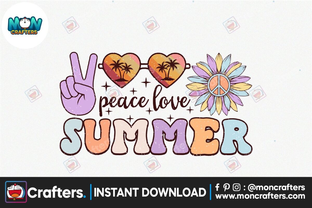 peace-love-summer-retro-sublimation