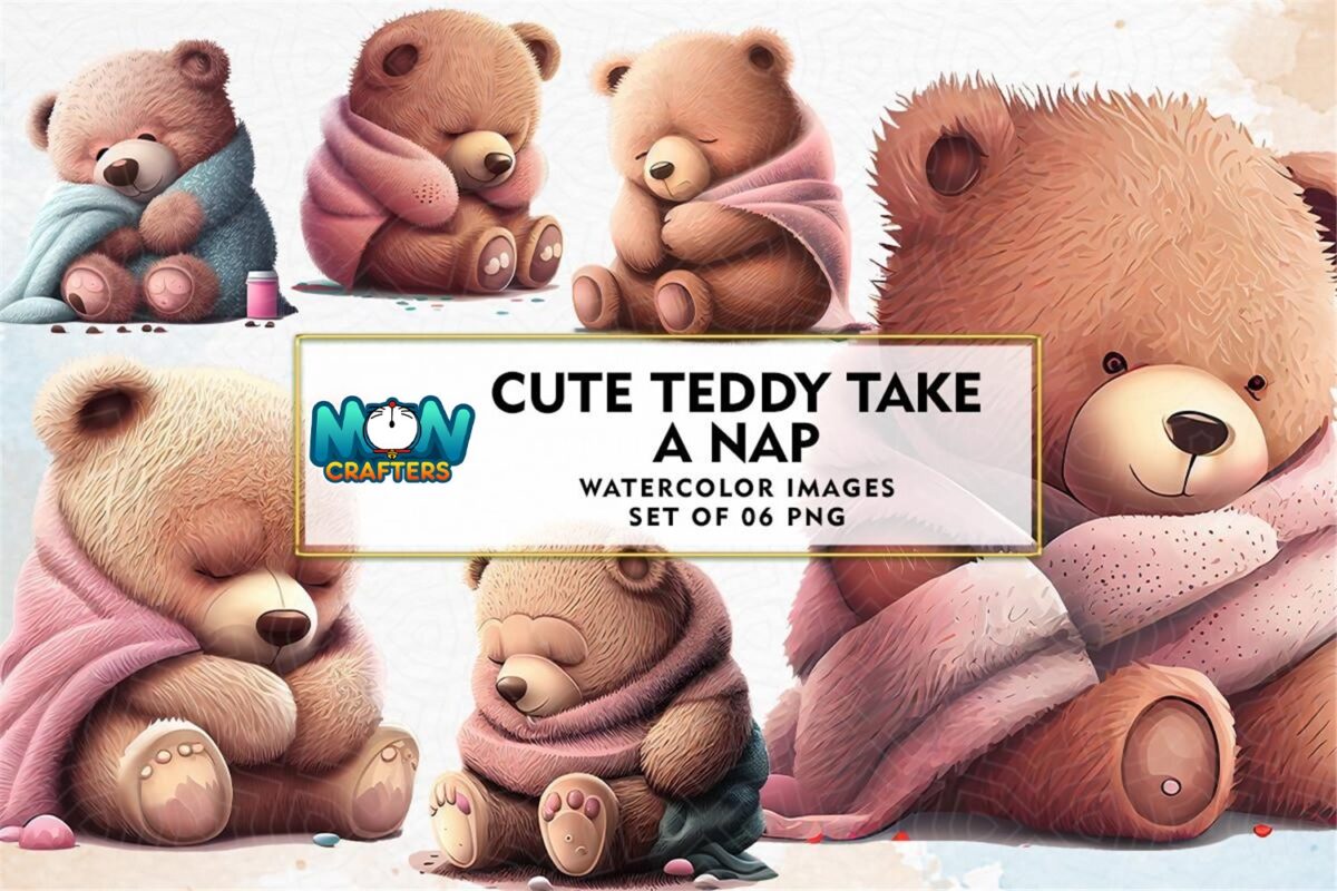cute-teddy-take-a-nap-sublimation