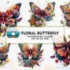 floral-butterfly-watercolor-sublimation