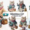 cute-grandma-cat-watercolor-sublimation