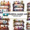 colorful-magic-jar-sublimation-clipart