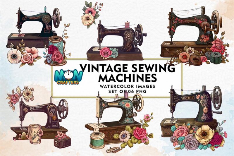 vintage-sewing-machines-watercolor