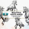beautiful-white-horse-watercolor-clipart