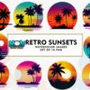 retro-sunset-watercolor-sublimation