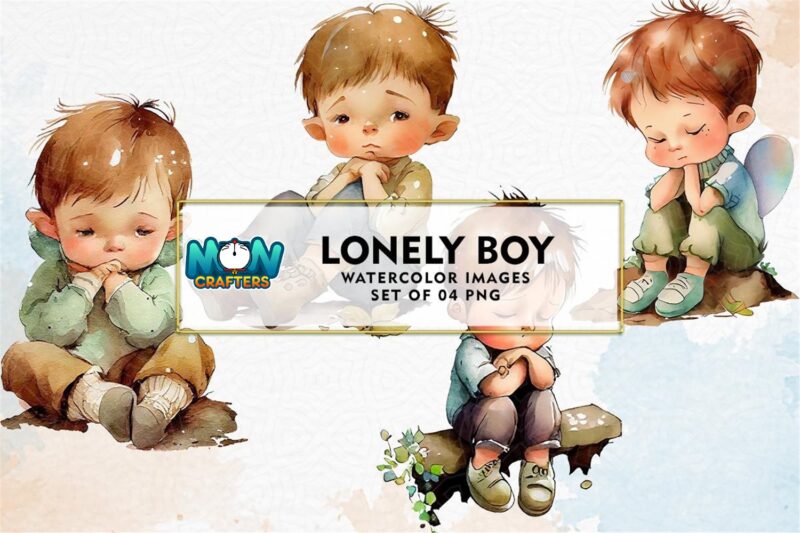 lonely-boy-watercolor-sublimation