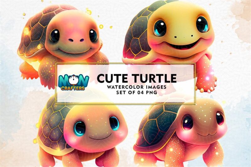cute-turtle-watercolor-sublimation