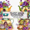 teapot-house-watercolor-sublimation