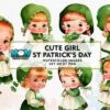 cute-girl-st-patrick-day-watercolor