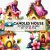 candle-house-watercolor-sublimation
