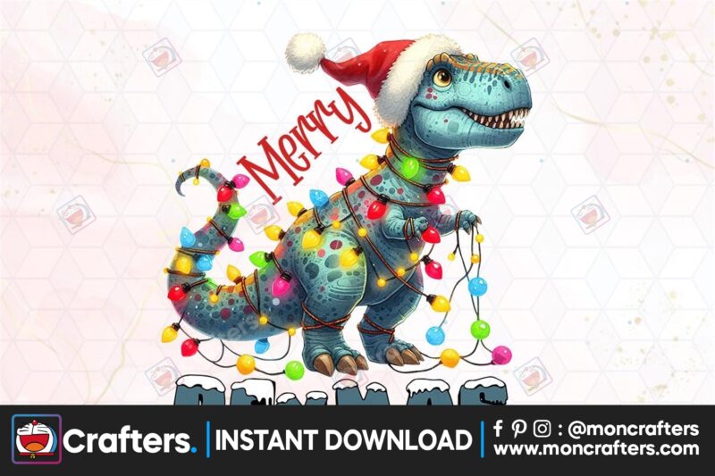 merry-rexmas-sublimation-clipart-png