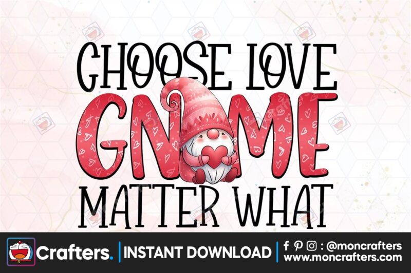 choose-love-gnome-matter-what-clipart